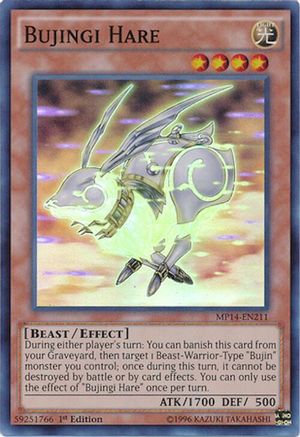 Bujingi Hare [MP14-EN211] Super Rare - Trinity Hobby