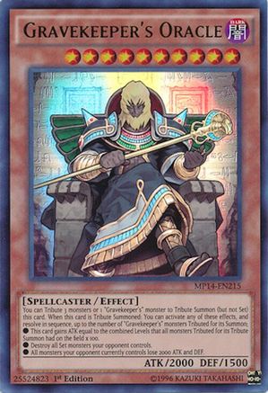 Gravekeeper's Oracle [MP14-EN215] Ultra Rare - Trinity Hobby