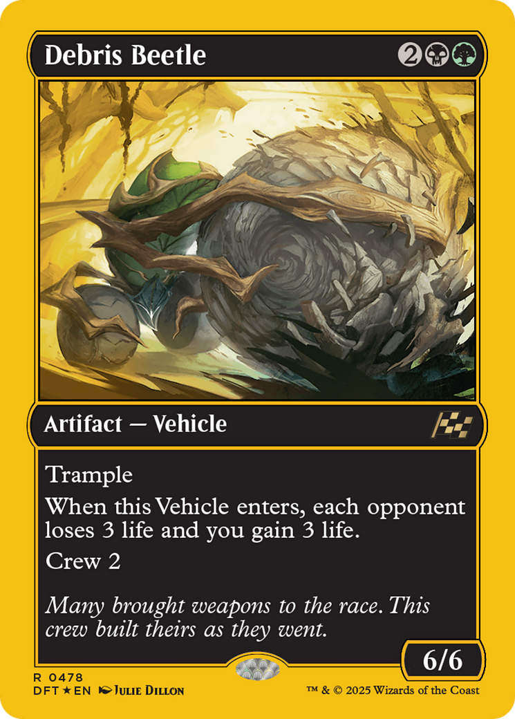 Debris Beetle (First-Place Foil) [Aetherdrift] - Trinity Hobby