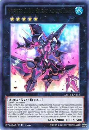 Number C101: Silent Honor DARK [MP14-EN218] Ultra Rare - Trinity Hobby