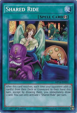 Shared Ride [MP14-EN231] Secret Rare - Trinity Hobby