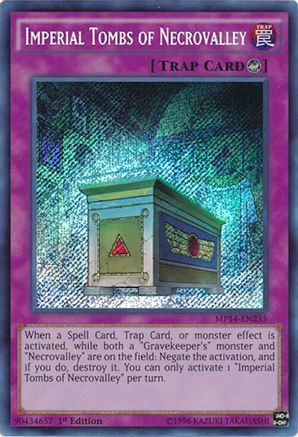 Imperial Tombs of Necrovalley [MP14-EN235] Secret Rare - Trinity Hobby