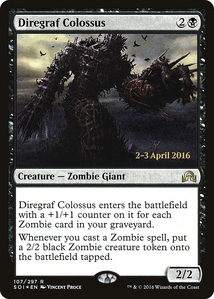 Diregraf Colossus [Promotions de l'avant-première de Shadows over Innistrad] 