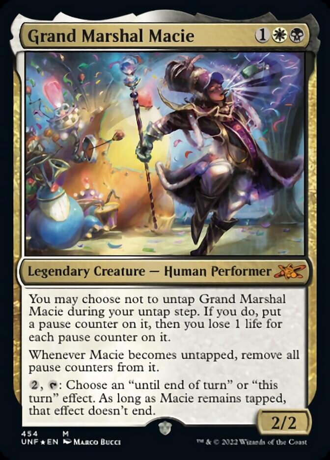 Grand Marshal Macie (Galaxy Foil) [Unfinity] - Trinity Hobby