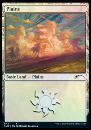 Plains (Unicorns) (543) [Secret Lair Drop Promos] - Trinity Hobby