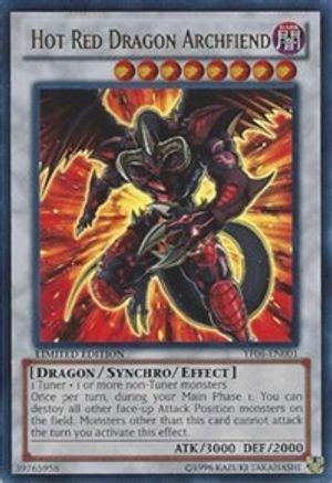 Hot Red Dragon Archfiend [YF06-EN001] Ultra Rare - Trinity Hobby