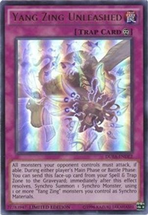 Yang Zing Unleashed [DUEA-ENDE2] Ultra Rare - Trinity Hobby