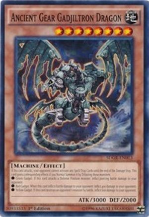 Ancient Gear Gadjiltron Dragon [SDGR-EN013] Common - Trinity Hobby