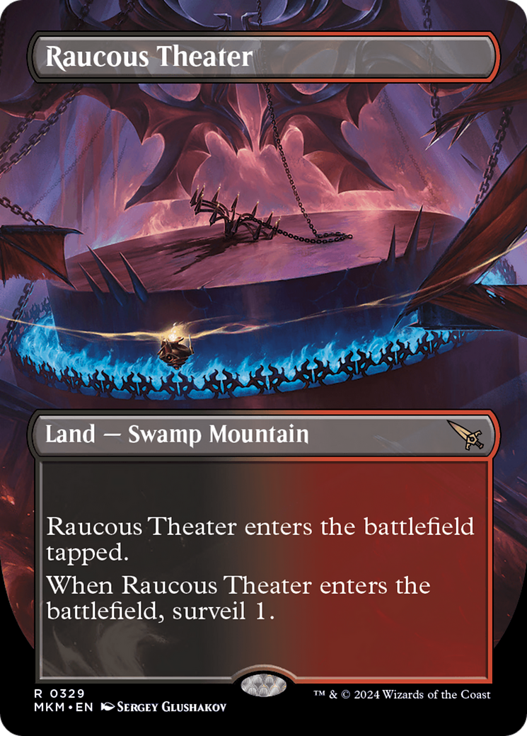 Raucous Theater (Borderless) [Murders at Karlov Manor] - Trinity Hobby