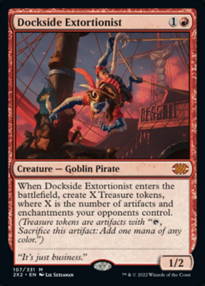 Dockside Extortionist [Double Masters 2022] - Trinity Hobby