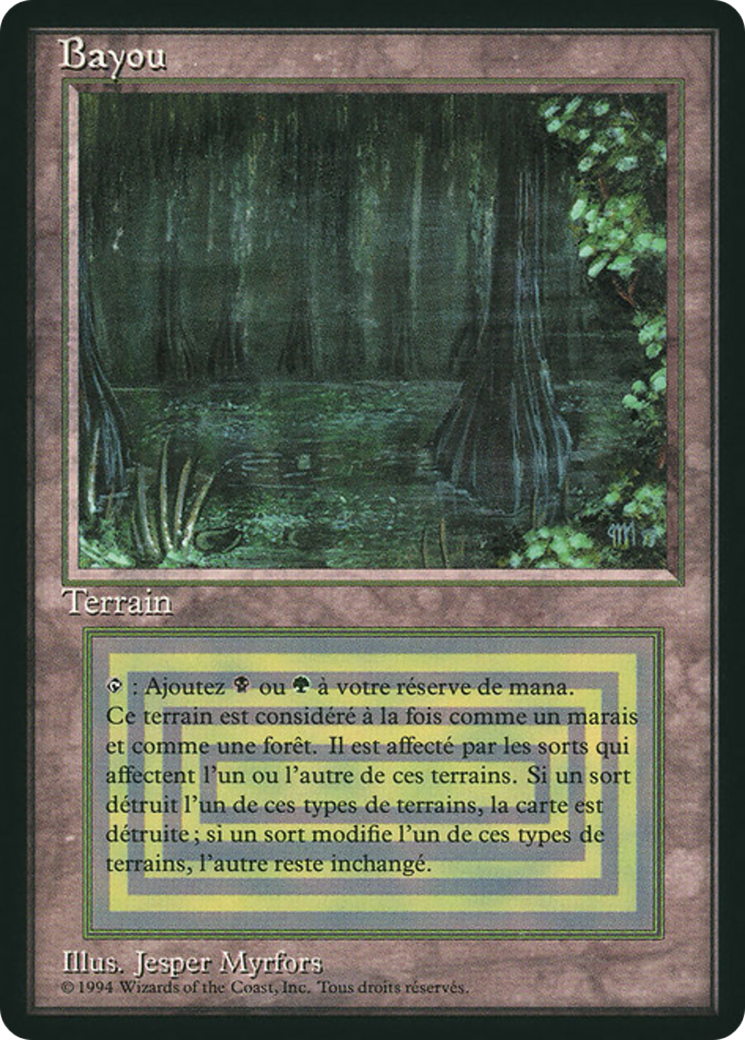 Bayou [Foreign Black Border] - Trinity Hobby
