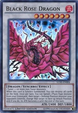 Black Rose Dragon (LC05-EN004) [LC05-EN004] Ultra Rare - Trinity Hobby