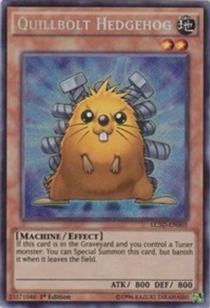 Quillbolt Hedgehog [LC5D-EN005] Secret Rare - Trinity Hobby