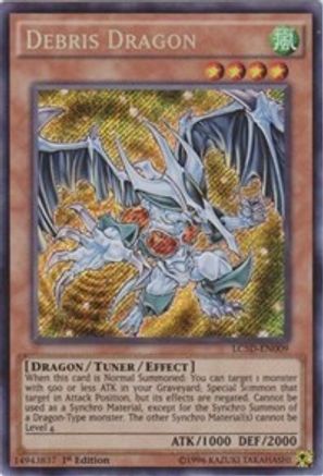 Debris Dragon [LC5D-EN009] Secret Rare - Trinity Hobby
