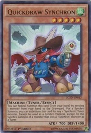 Quickdraw Synchron [LC5D-EN013] Ultra Rare - Trinity Hobby