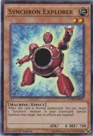 Synchron Explorer [LC5D-EN017] Ultra Rare - Trinity Hobby