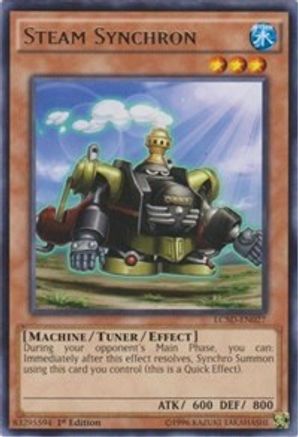 Steam Synchron [LC5D-EN027] Rare - Trinity Hobby