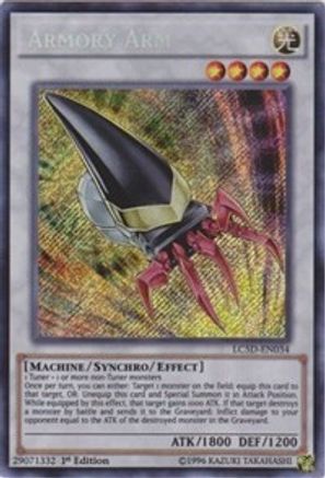 Armory Arm [LC5D-EN034] Secret Rare - Trinity Hobby