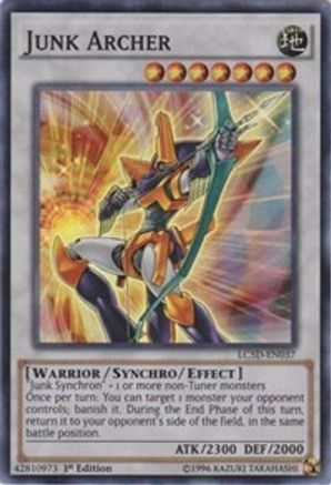 Junk Archer [LC5D-EN037] Super Rare - Trinity Hobby