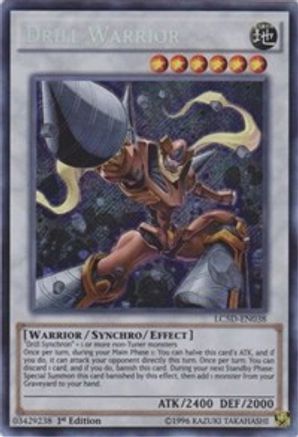 Drill Warrior [LC5D-EN038] Secret Rare - Trinity Hobby