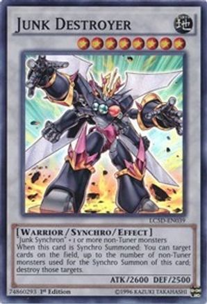 Junk Destroyer [LC5D-EN039] Super Rare - Trinity Hobby