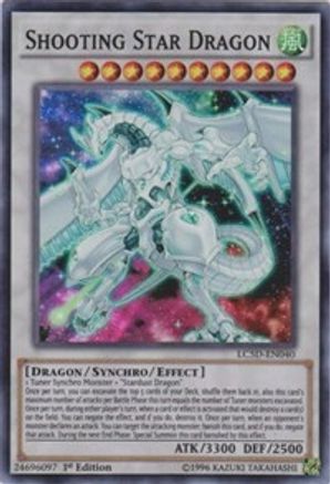 Shooting Star Dragon [LC5D-EN040] Super Rare - Trinity Hobby