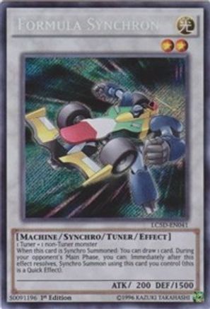 Formula Synchron [LC5D-EN041] Secret Rare - Trinity Hobby