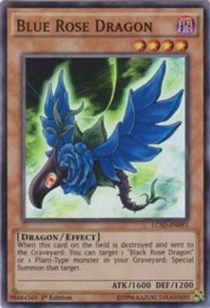 Blue Rose Dragon [LC5D-EN093] Super Rare - Trinity Hobby