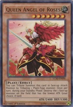 Queen Angel of Roses [LC5D-EN096] Ultra Rare - Trinity Hobby