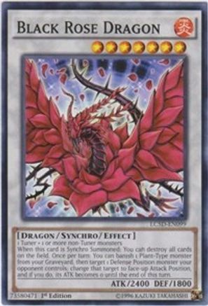 Black Rose Dragon [LC5D-EN099] Common - Trinity Hobby