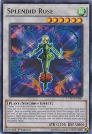 Splendid Rose [LC5D-EN100] Rare - Trinity Hobby