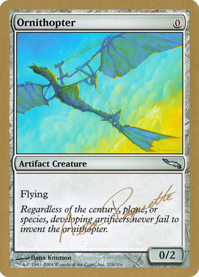 Ornithopter (Aeo Paquette) [World Championship Decks 2004] - Trinity Hobby