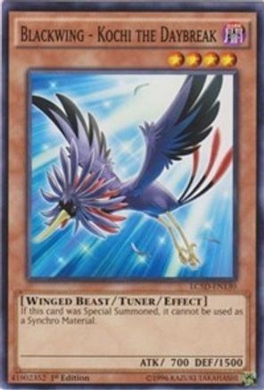 Blackwing - Kochi the Daybreak [LC5D-EN130] Common - Trinity Hobby