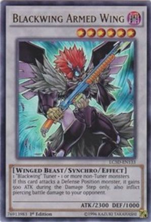 Blackwing Armed Wing [LC5D-EN133] Ultra Rare - Trinity Hobby