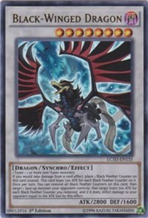 Black-Winged Dragon [LC5D-EN135] Ultra Rare - Trinity Hobby