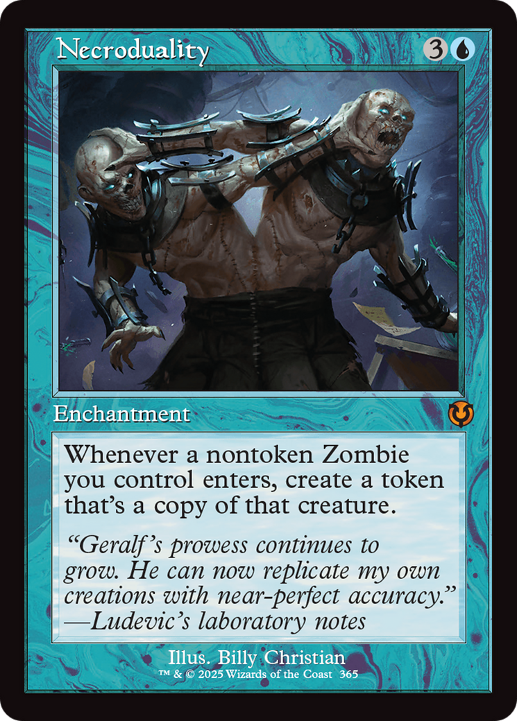 Necroduality (Retro Frame) [Innistrad Remastered] - Trinity Hobby