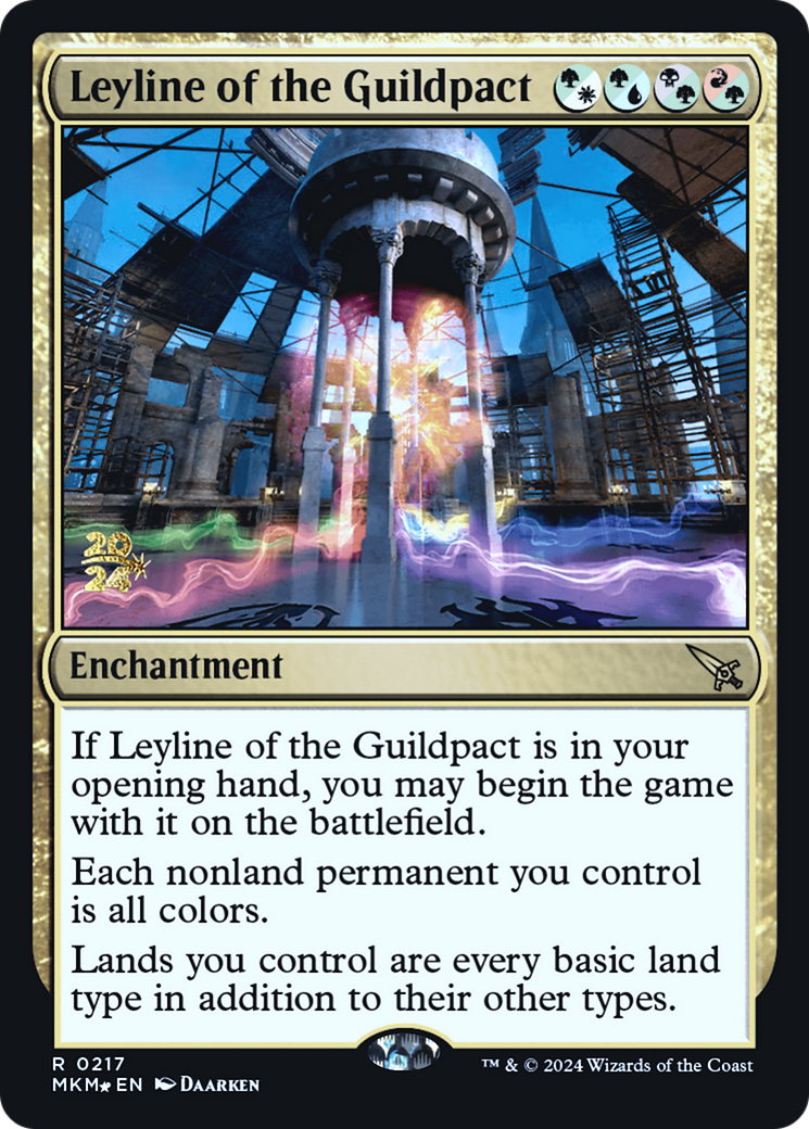 Leyline of the Guildpact [Murders at Karlov Manor Prerelease Promos] - Trinity Hobby