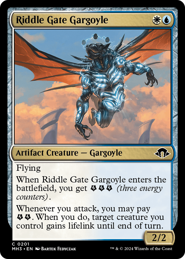 Riddle Gate Gargoyle [Modern Horizons 3] - Trinity Hobby