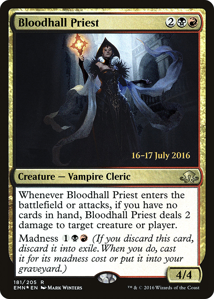 Bloodhall Priest [Eldritch Moon Prerelease Promos] - Trinity Hobby