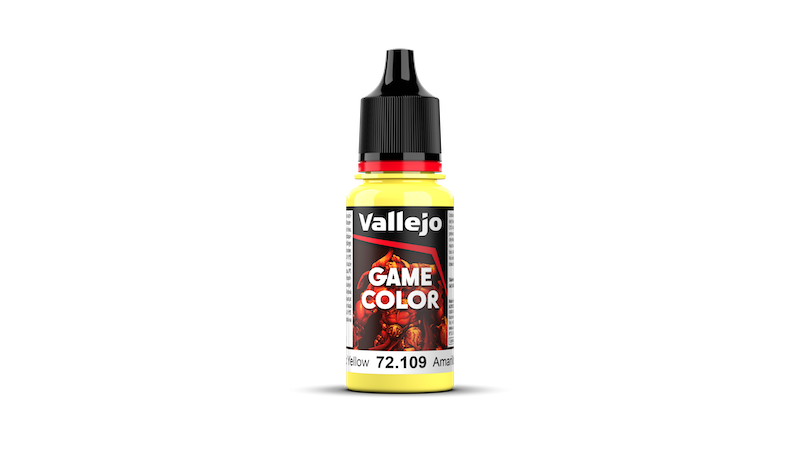 GAME COLOR 109 : TOXIC YELLOW (17ml) - Trinity Hobby