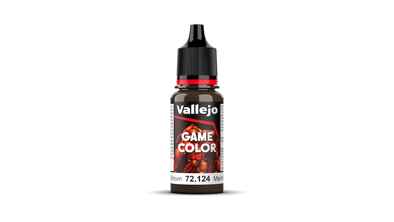 GAME COLOR 124 : GORGON BROWN (17ml) - Trinity Hobby