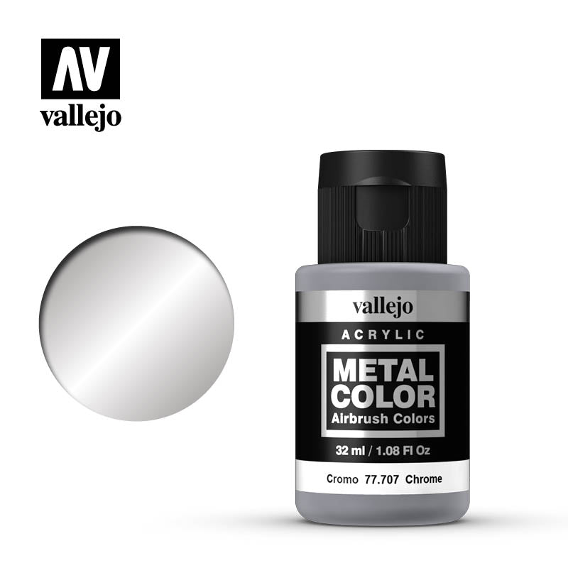 VALLEJO: CHROME METAL COLOR - Trinity Hobby