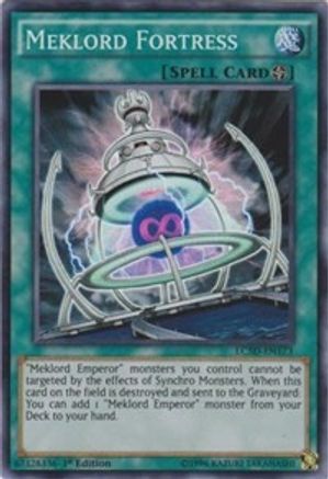 Meklord Fortress [LC5D-EN173] Super Rare - Trinity Hobby