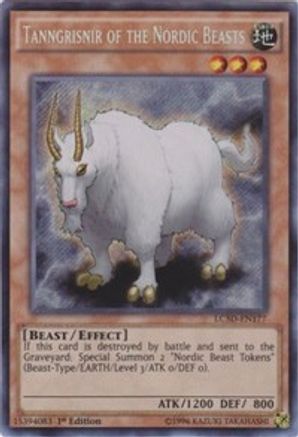 Tanngrisnir of the Nordic Beasts [LC5D-EN177] Secret Rare - Trinity Hobby