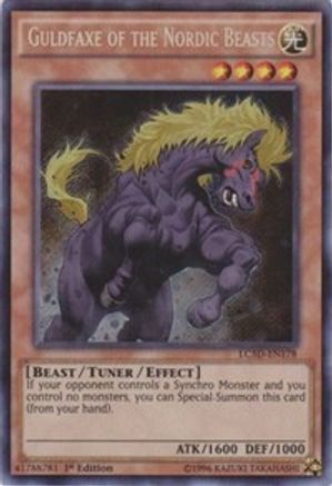 Guldfaxe of the Nordic Beasts [LC5D-EN178] Secret Rare - Trinity Hobby