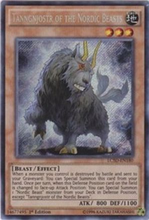 Tanngnjostr of the Nordic Beasts [LC5D-EN180] Secret Rare - Trinity Hobby