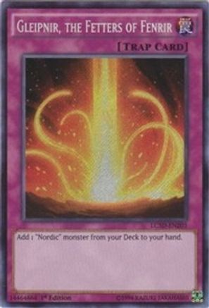 Gleipnir, the Fetters of Fenrir [LC5D-EN203] Secret Rare - Trinity Hobby