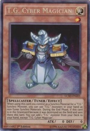 T.G. Cyber Magician [LC5D-EN205] Secret Rare - Trinity Hobby