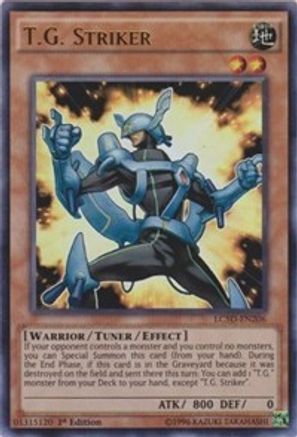 T.G. Striker [LC5D-EN206] Ultra Rare - Trinity Hobby