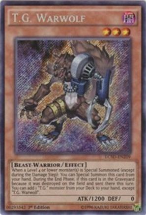 T.G. Warwolf [LC5D-EN209] Secret Rare - Trinity Hobby